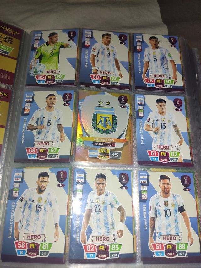 Album Adrenalyn qatar xl 2022 completo