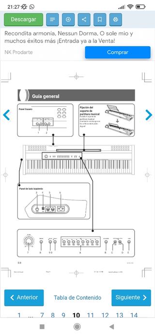 Piano Midi digital Casio PS-20