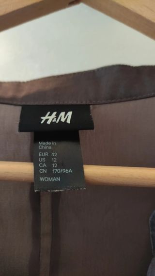 Camison tacto de seda marron