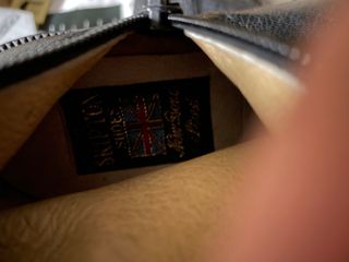 Stivali in pelle donna bambino stile da moto