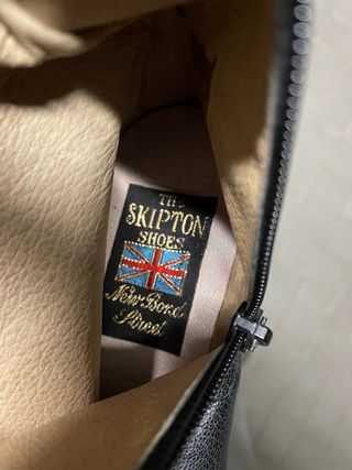 Stivali in pelle donna bambino stile da moto