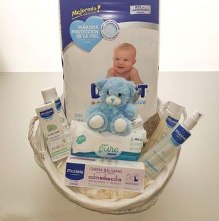 Cestas de bebé , Tartas de pañales a partir de 25€