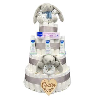 Cestas de bebé , Tartas de pañales a partir de 25€