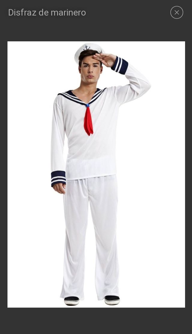 Disfraz hombre marinero