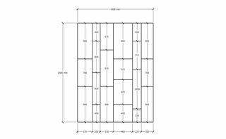 Estanteria Diseño Hierro