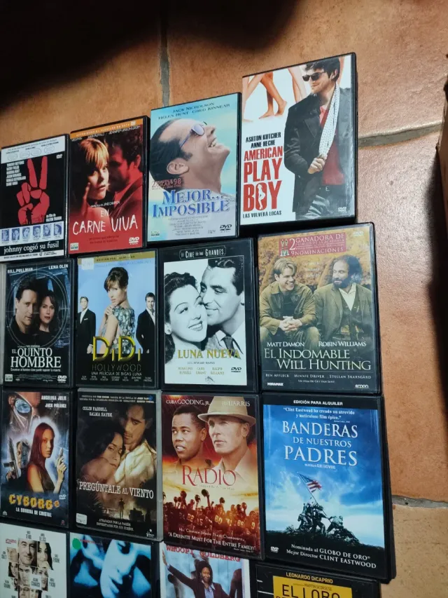 Desde 9 euros cada película en dvd