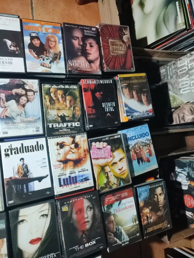 Desde 9 euros cada pelicula dvd