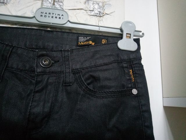 jeans Meltin Pot donna nero taglia 26