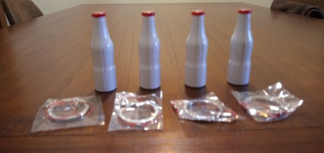 Botellas 8 cm Coca Cola