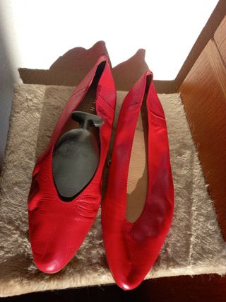 zapato cuero