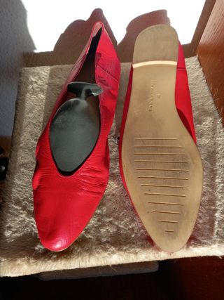zapato cuero