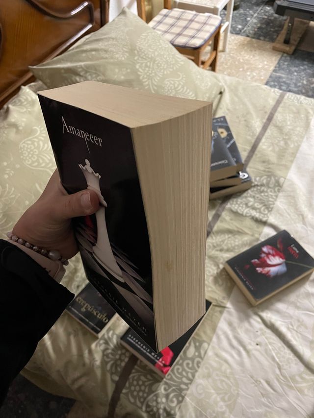 Crepúsculo, luna nueva, amanecer y eclipse