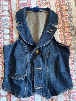 Chaleco vaquero talla L Bershka