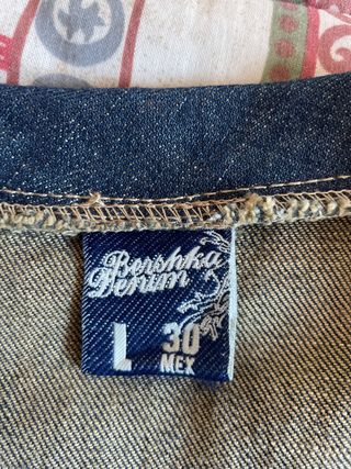 Chaleco vaquero talla L Bershka