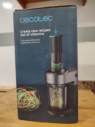 Cortadora verduras cecotec spiralchef 400