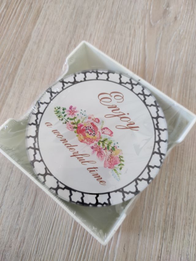 Posavasos de cristal