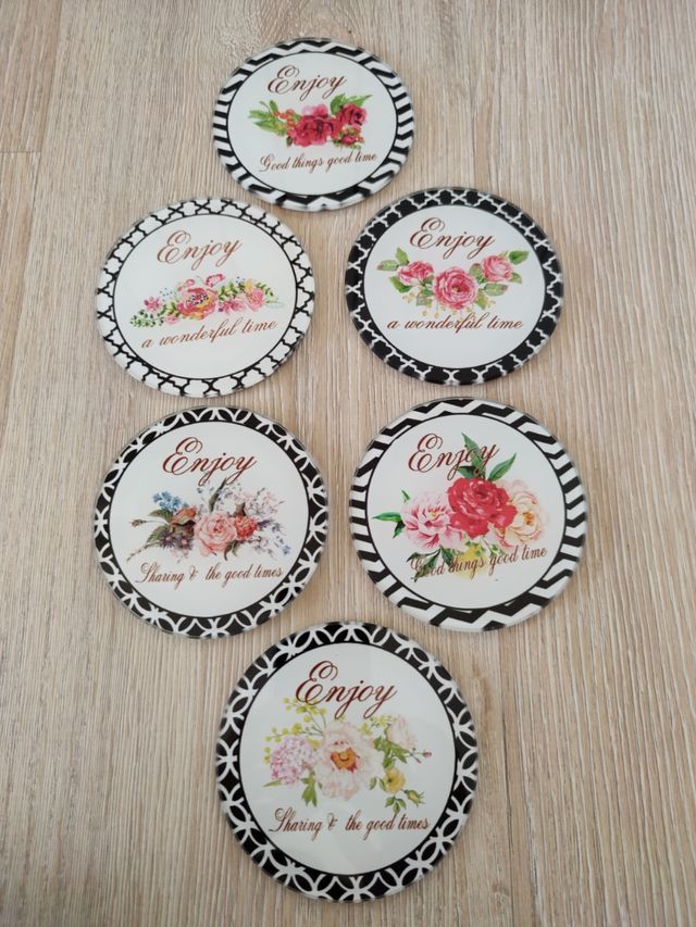 Posavasos de cristal