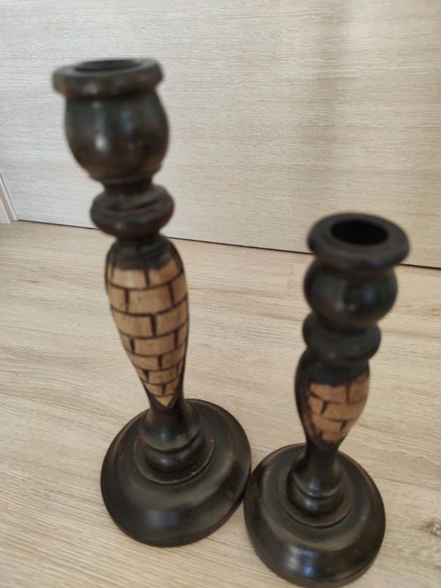 Juego de candelabros