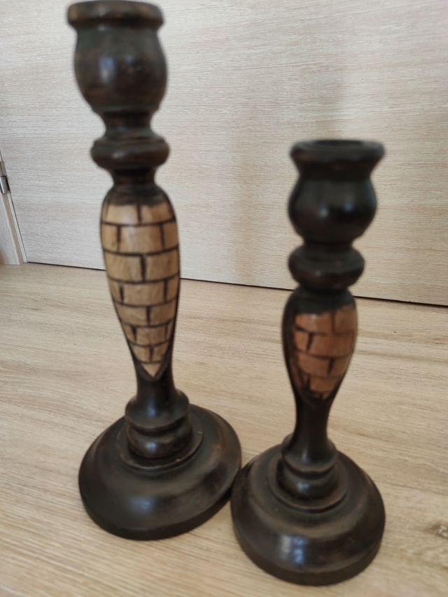 Juego de candelabros