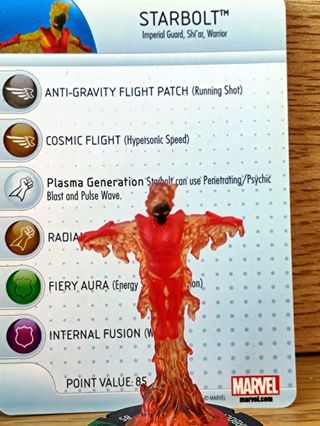 MINIATURA MARVEL STARBOLT GUARDIA IMPERIAL SHIAR