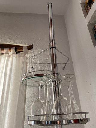 Estantería de acero inoxidable de diseño