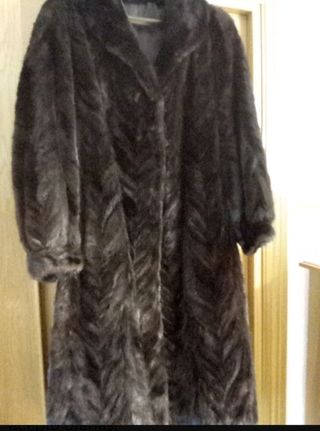 abrigo señora auténtico