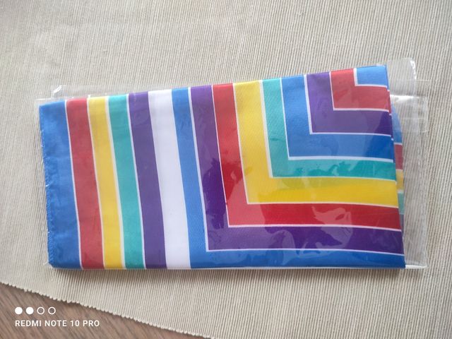 Foulard arcobaleno