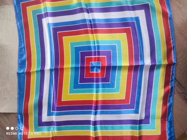 Foulard arcobaleno