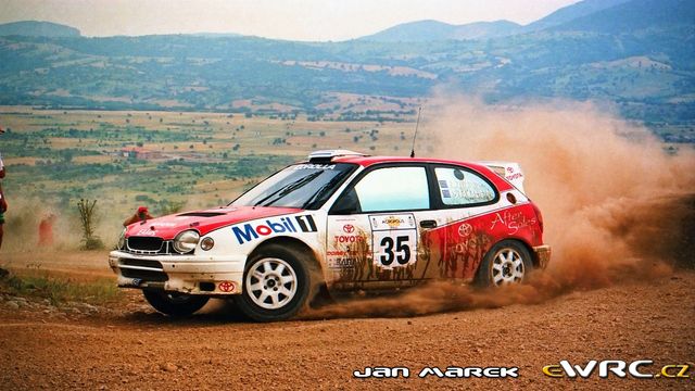 decals Rally Acropolis 1/43 - toyota Corolla  #35 