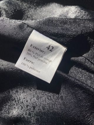 Cazadora de piel. Nueva!