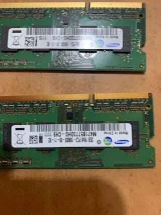 Memoria Ram portatile Samsung/Asus 2+2 GB