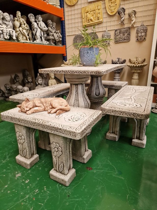 CONJUNTO JARDIN DE PIEDRA ROSAS