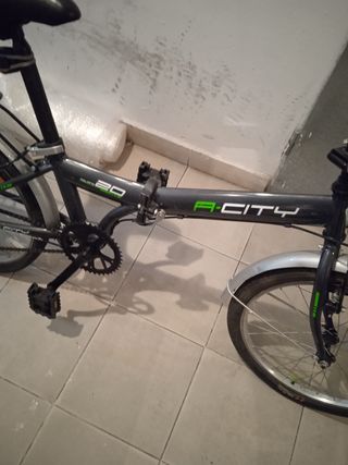 bicicleta plegable 