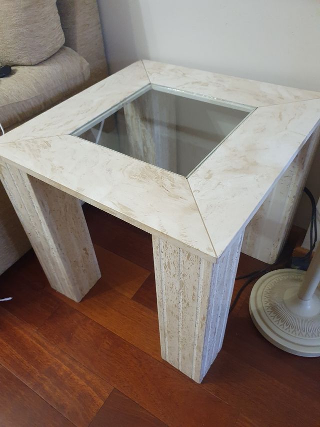 Mesas mármol Travertino