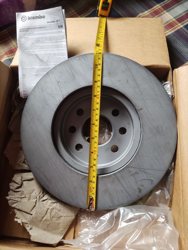 Brembo -ATE -disco de freno ventilado original