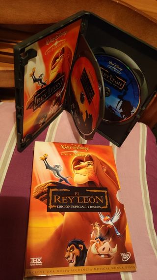 El Rey León dvd