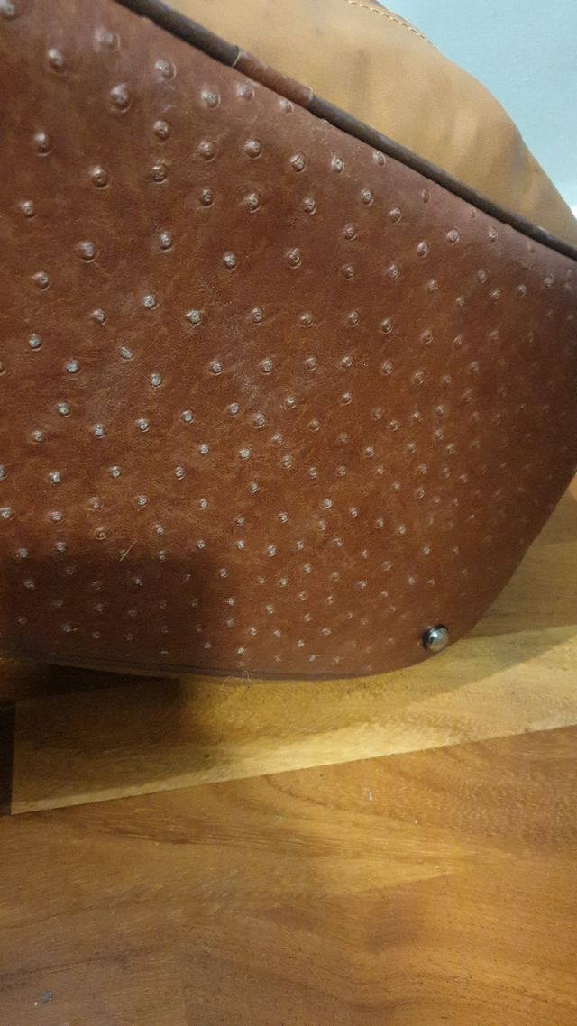 Conjunto Maleta y Bolso Vintage.