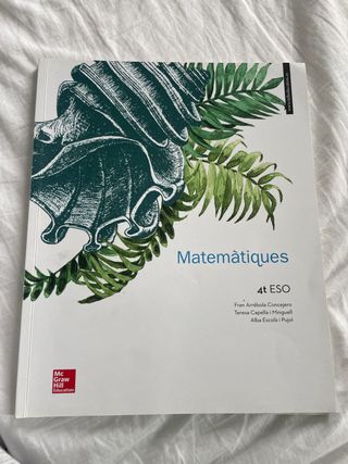 Matemàtiques 4t ESO