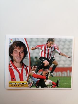CROMO JONAN GARCIA FICHAJE ATLETICO LIGA ESTE 2003