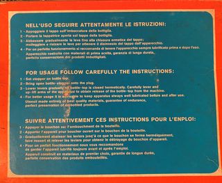 Tappatrice per Tappi Corona