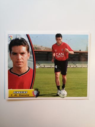 CROMO PINHEIRO FICHAJE 31 OSASUNA LIGA ESTE 2003