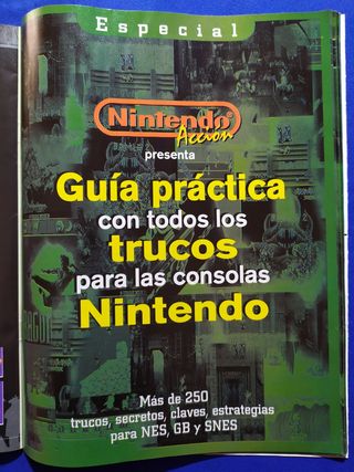 NINTENDO ACCIÓN + GUIA DE TRUCOS