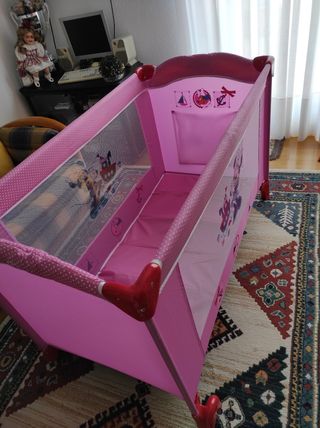 cuna de viaje Minnie + colchón