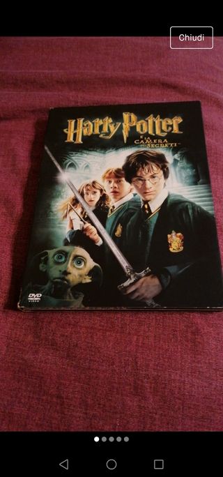 Harry Potter e la camera dei segreti 2 dvd