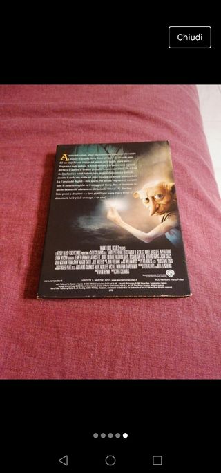 Harry Potter e la camera dei segreti 2 dvd