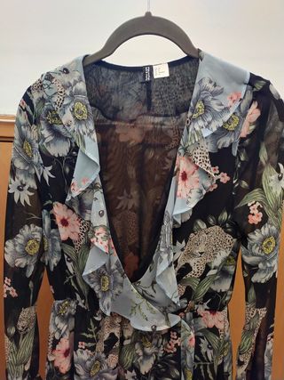Vestido estampado H&M