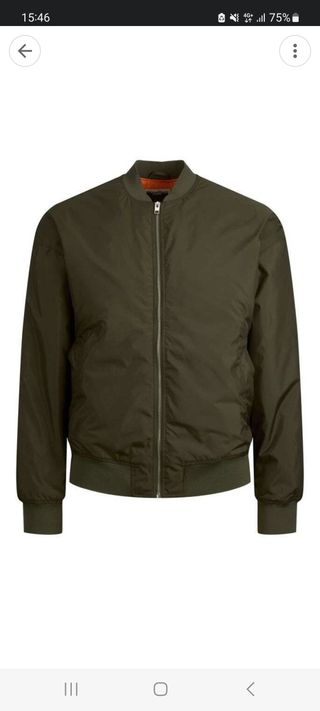 Cazadora Bomber Jack&jones talla S