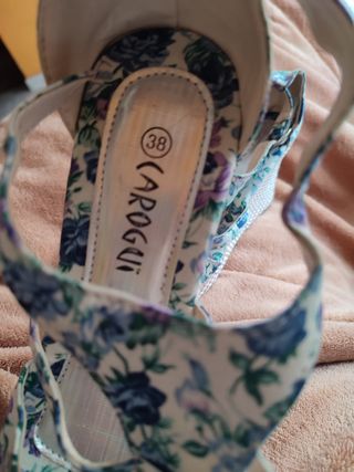 sandalias tacón alto