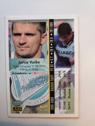 CROMO 535 VUCKO ALAVÉS MUNDICROMO 2000 LA LIGA