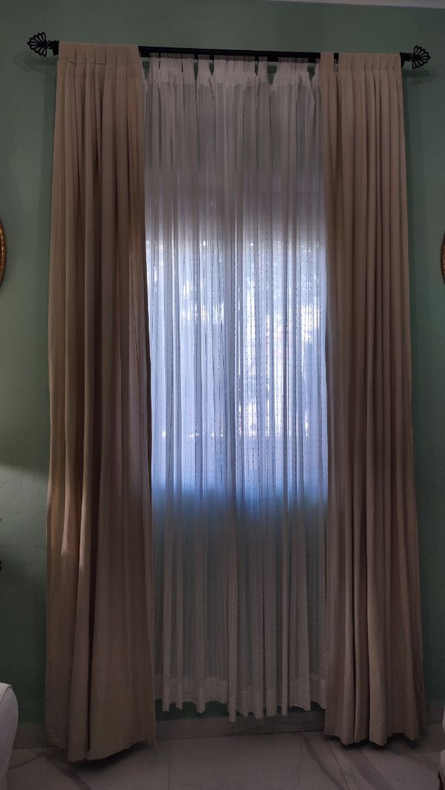 Juego Cortinas y Visillos